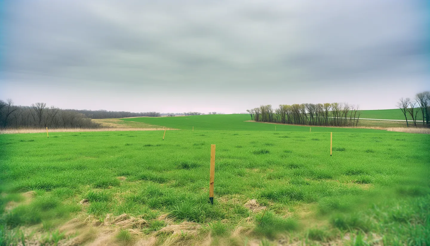 Vacant land parcel in Iowa