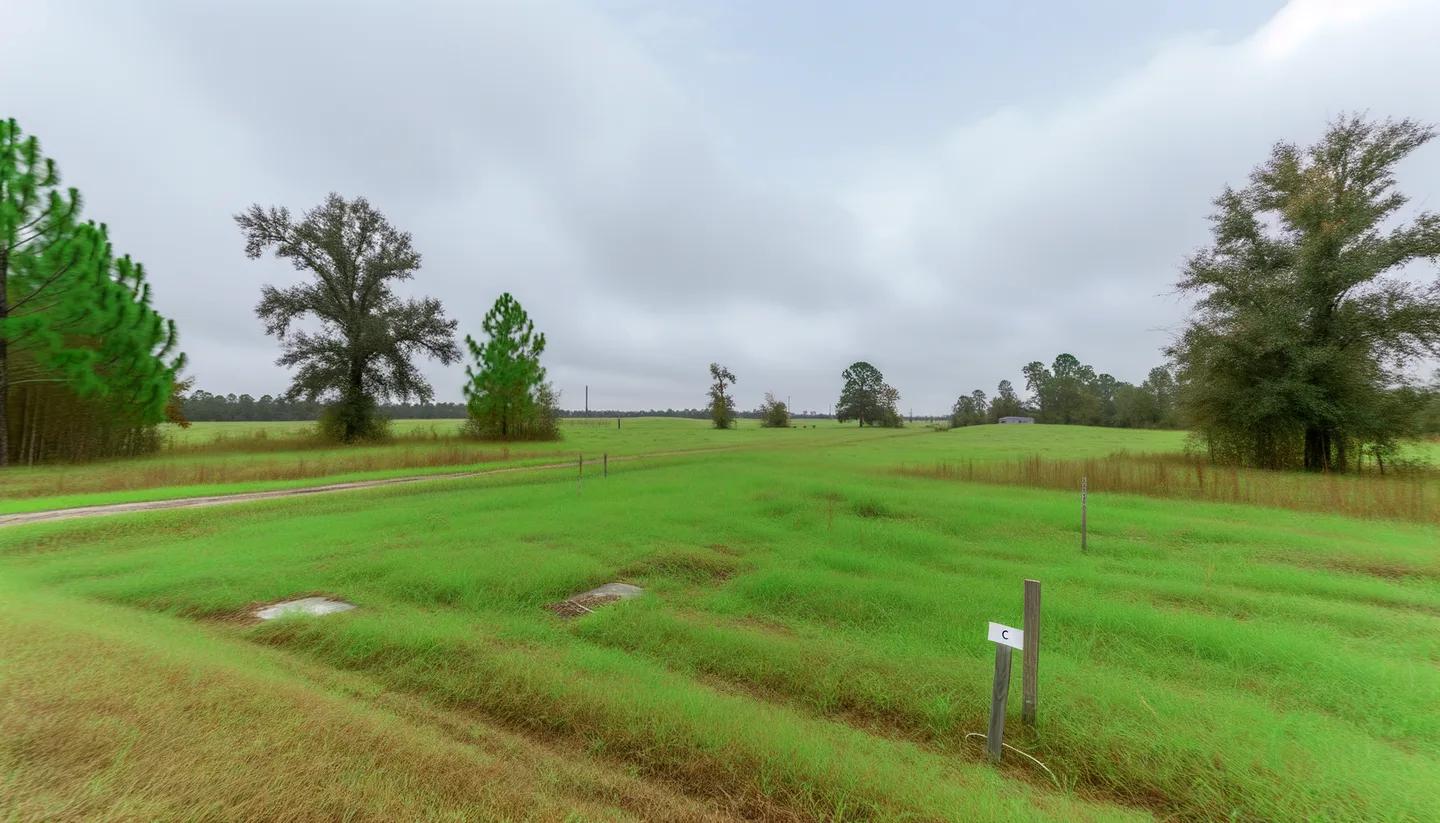 Vacant land parcel in Louisiana