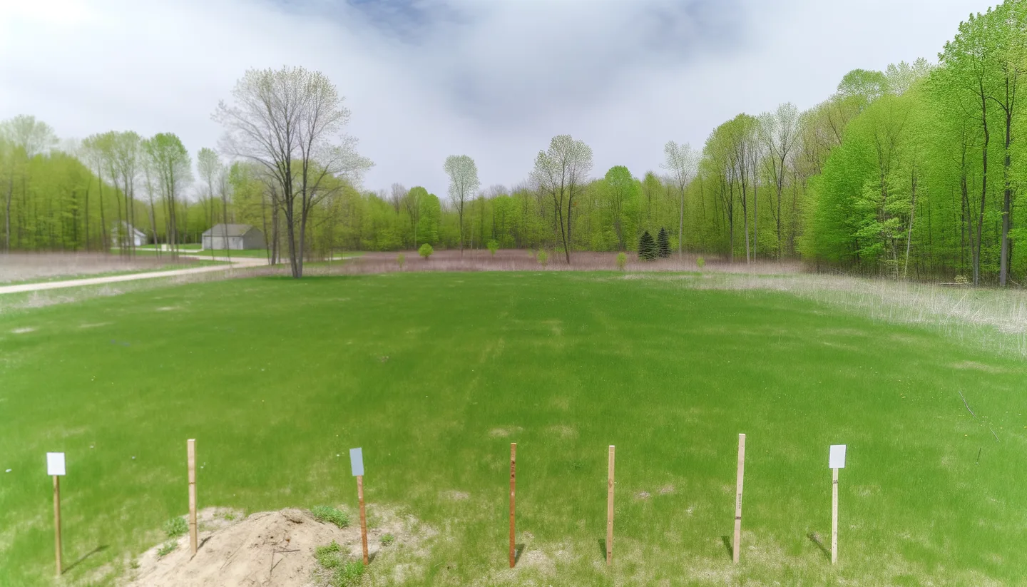 Vacant land parcel in Michigan