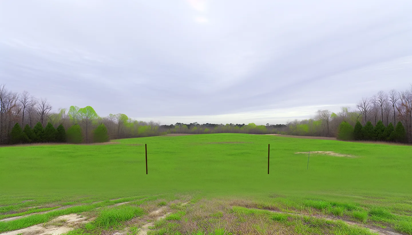 Vacant land parcel in Mississippi