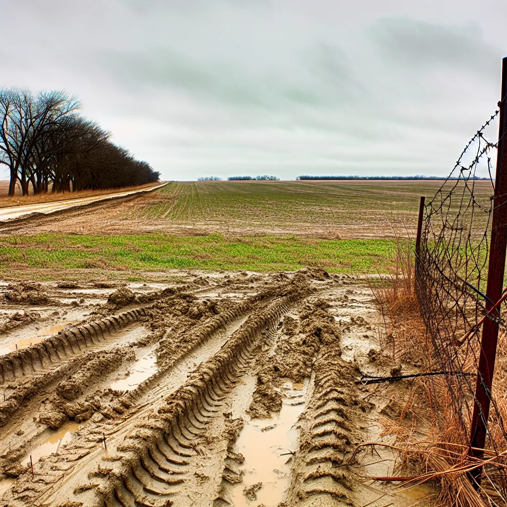 Rural acreage with open grassland in Illinois