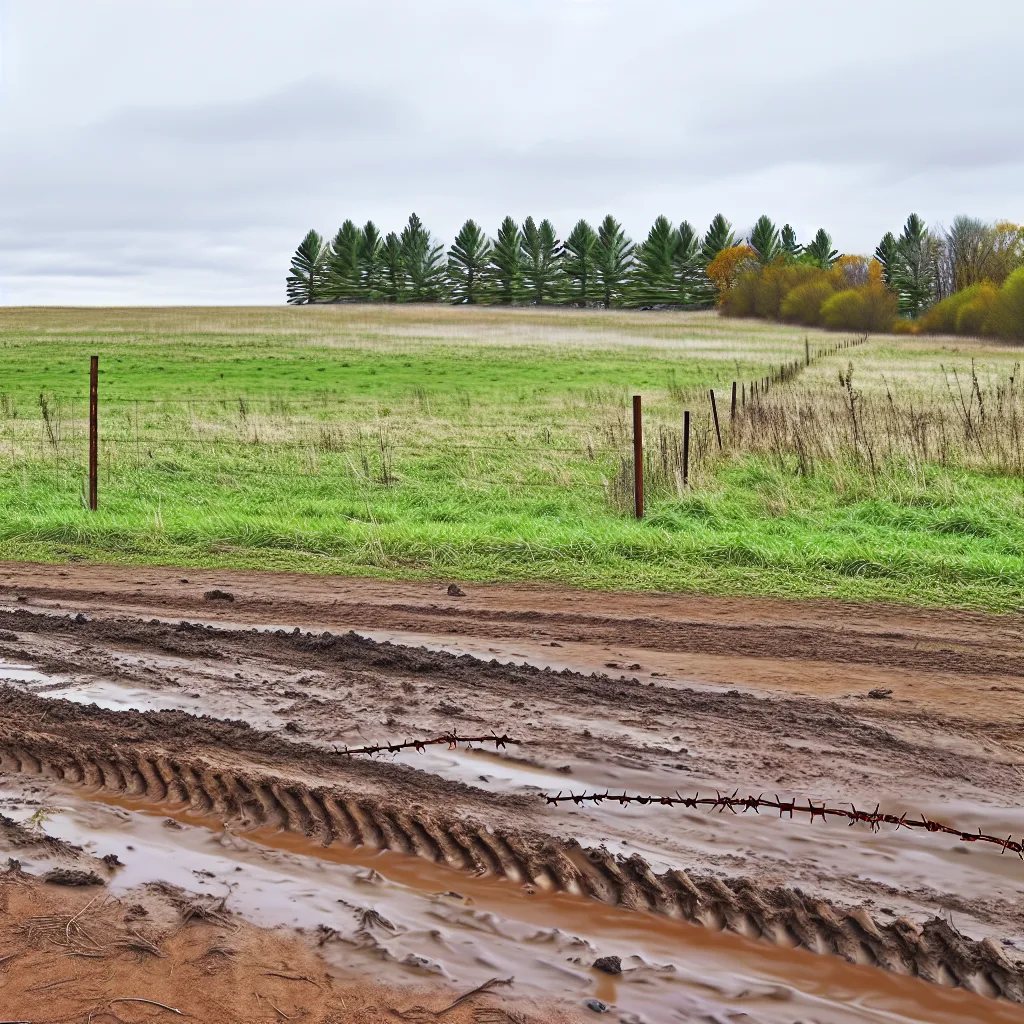 Rural acreage with open grassland in Minnesota