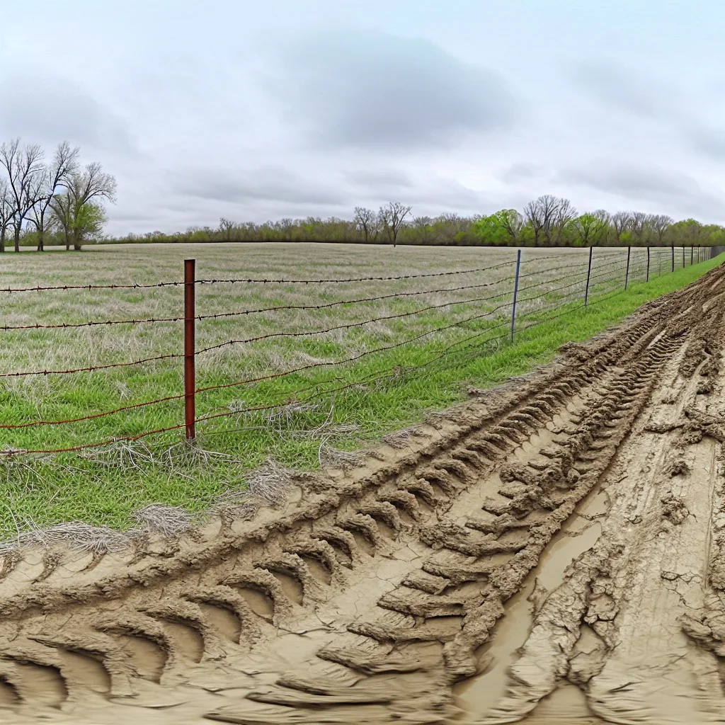 Rural acreage with open grassland in Ohio