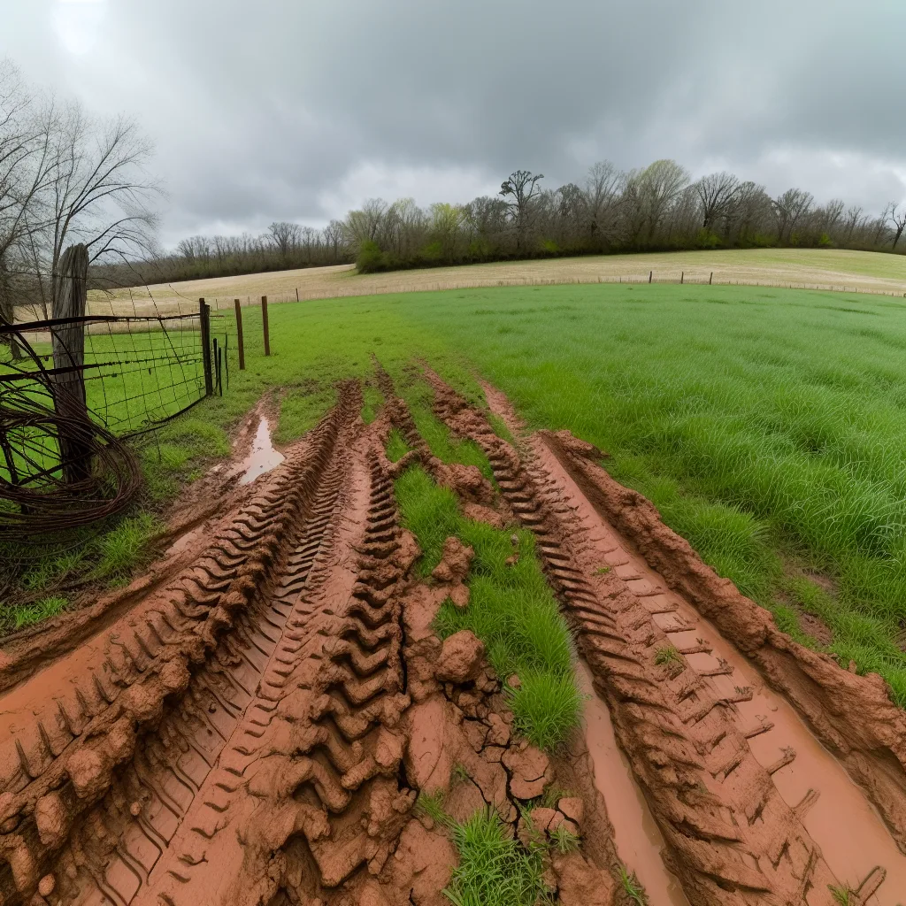 Rural acreage with open grassland in Tennessee