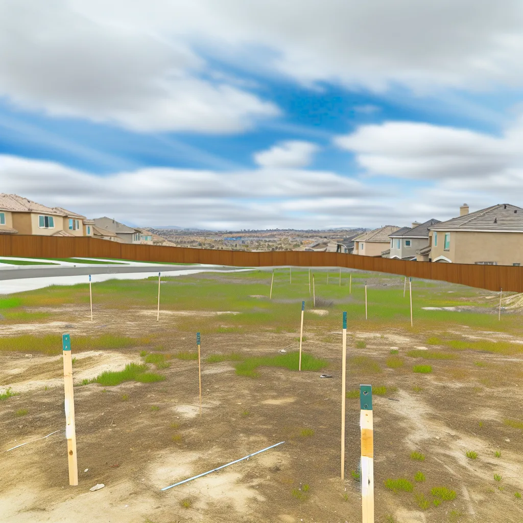 Vacant residential lot for sale in California
