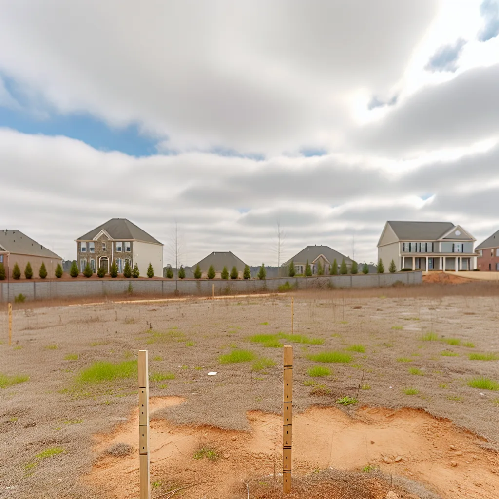 Vacant residential lot for sale in Georgia