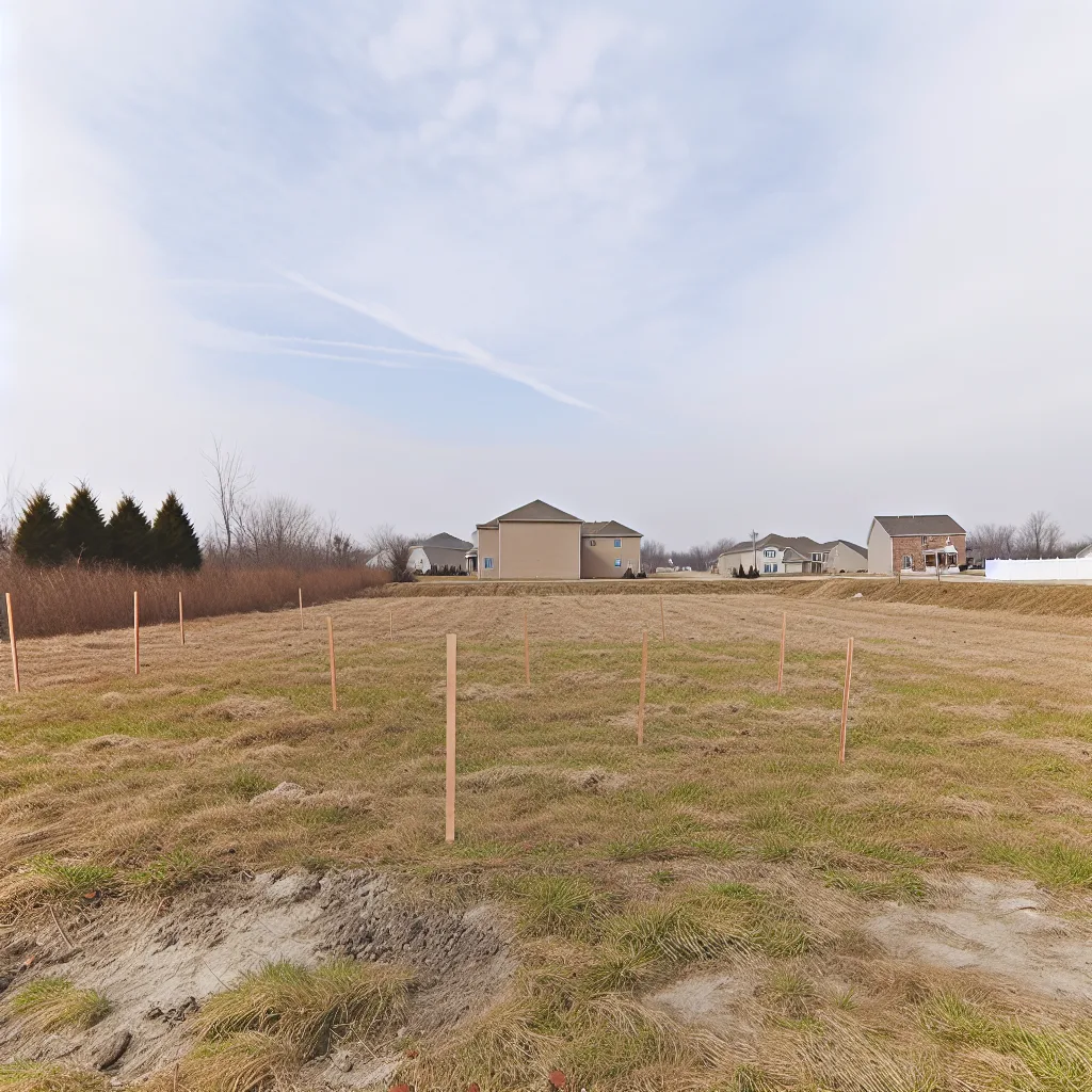 Vacant residential lot for sale in Indiana