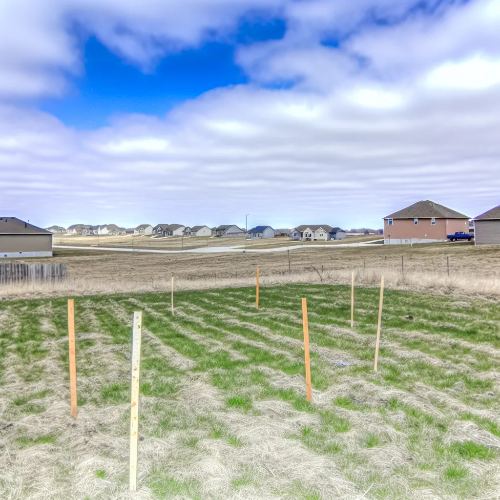 Vacant residential lot for sale in Iowa