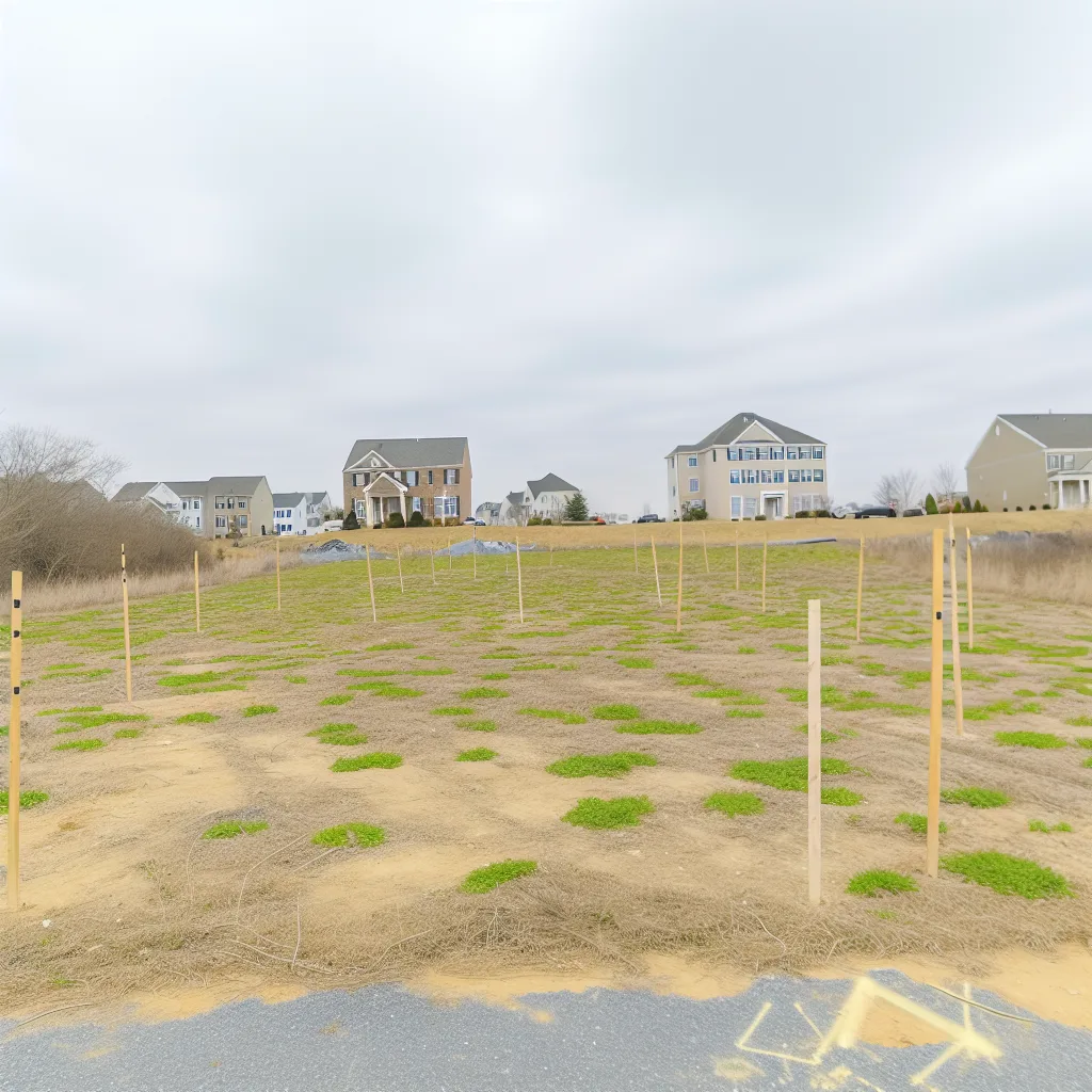 Vacant residential lot for sale in Maryland