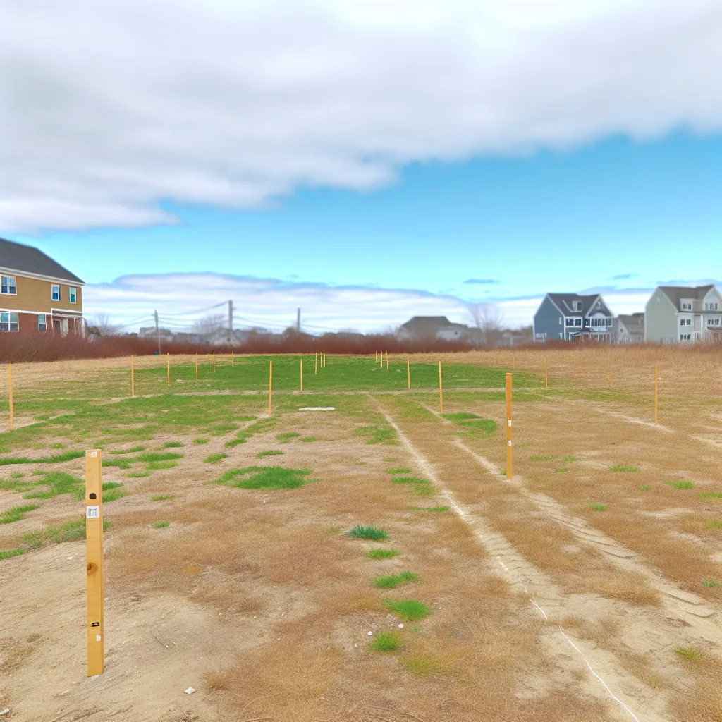 Vacant residential lot for sale in Massachusetts