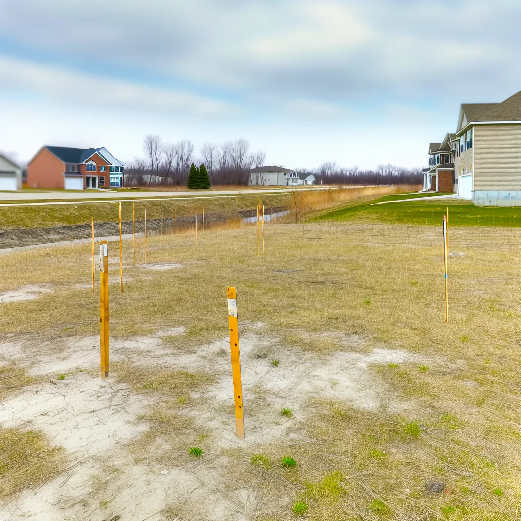 Vacant residential lot for sale in Michigan