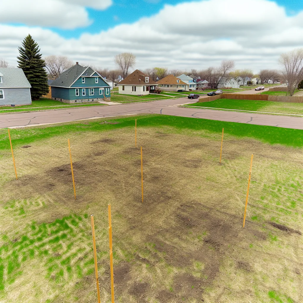 Vacant residential lot for sale in Minnesota