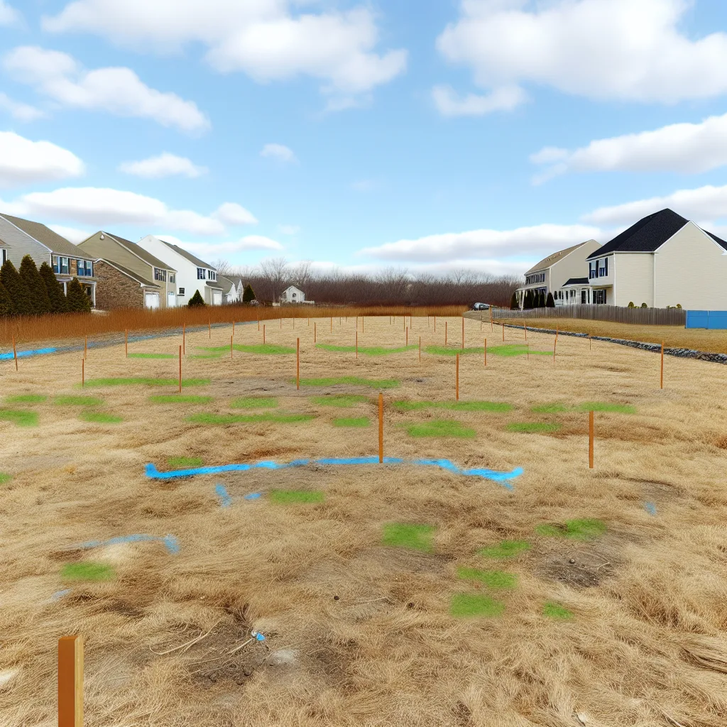 Vacant residential lot for sale in New Jersey