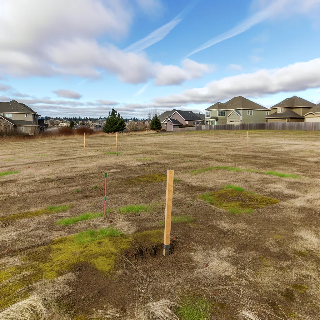 Vacant residential lot for sale in Oregon