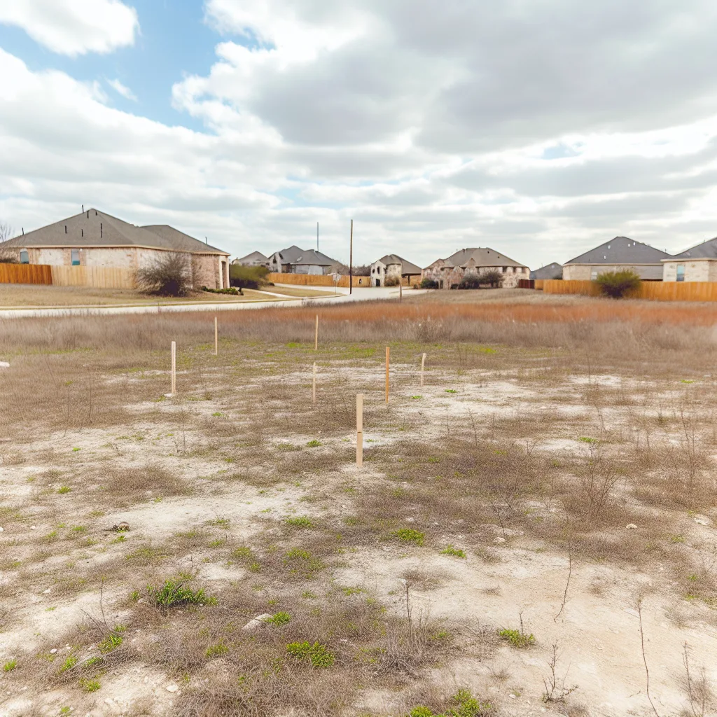 Vacant residential lot for sale in Texas