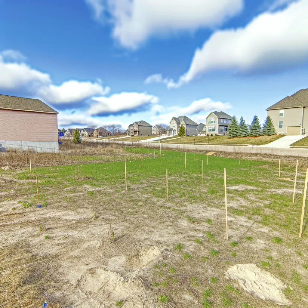 Vacant residential lot for sale in Wisconsin