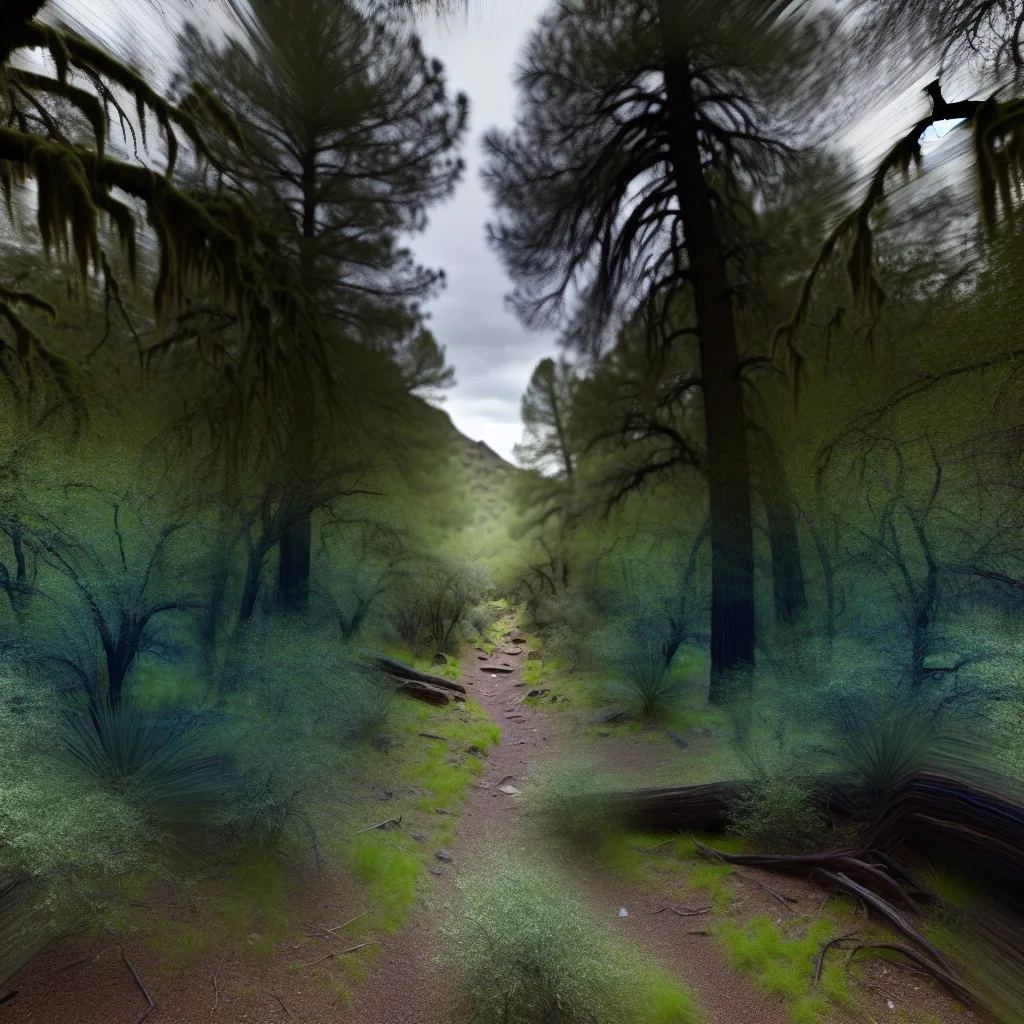 Wooded forest parcel in Arizona