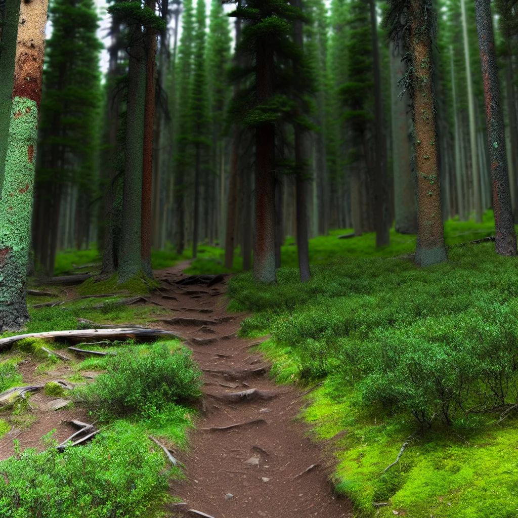 Wooded forest parcel in Colorado