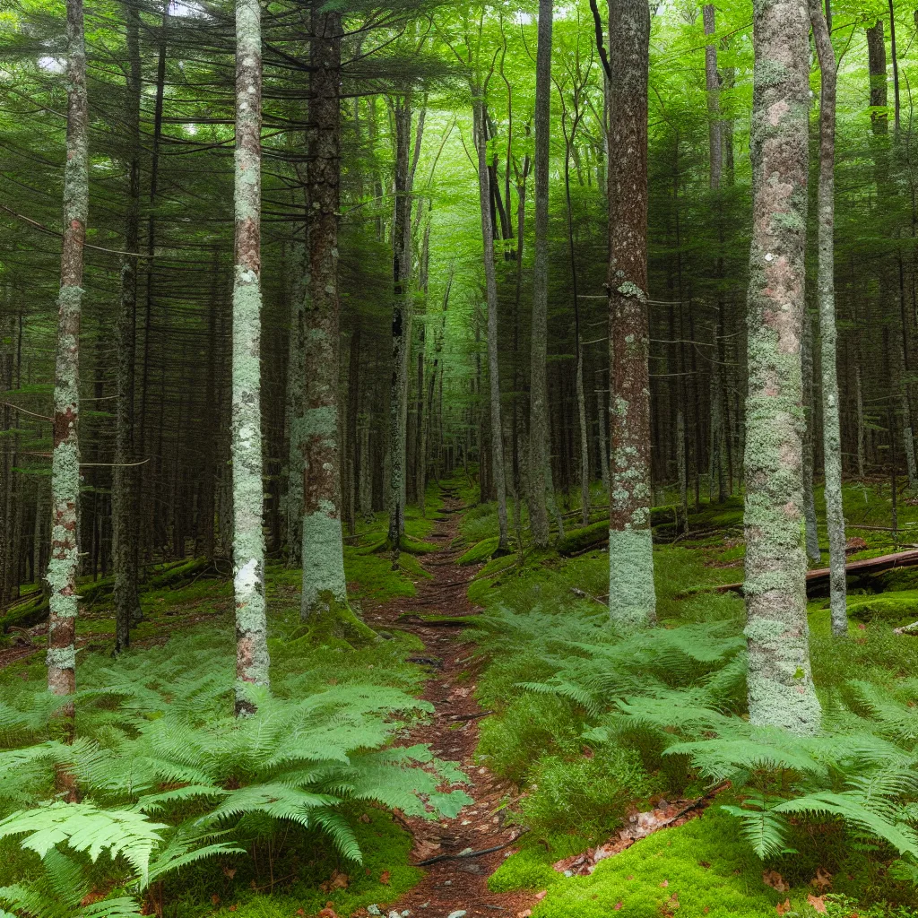 Wooded forest parcel in Connecticut