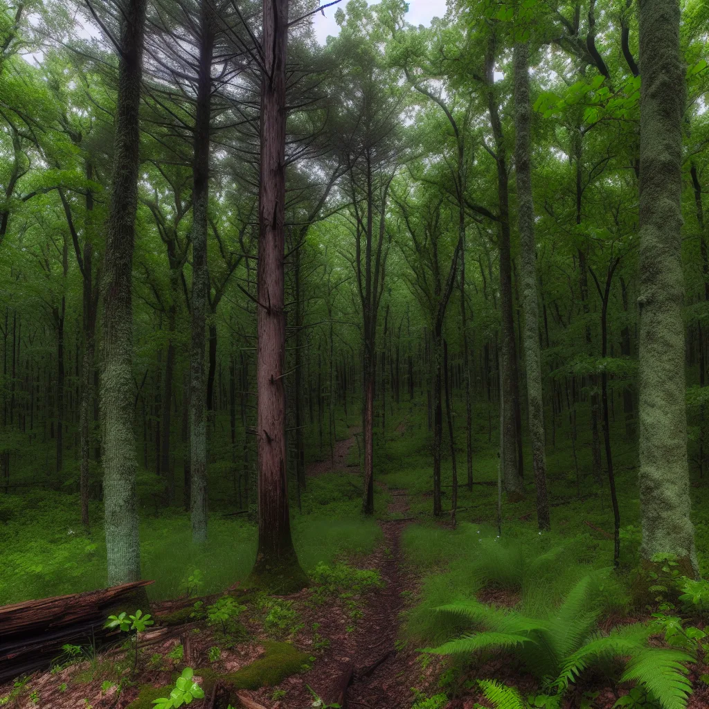 Wooded forest parcel in Kansas