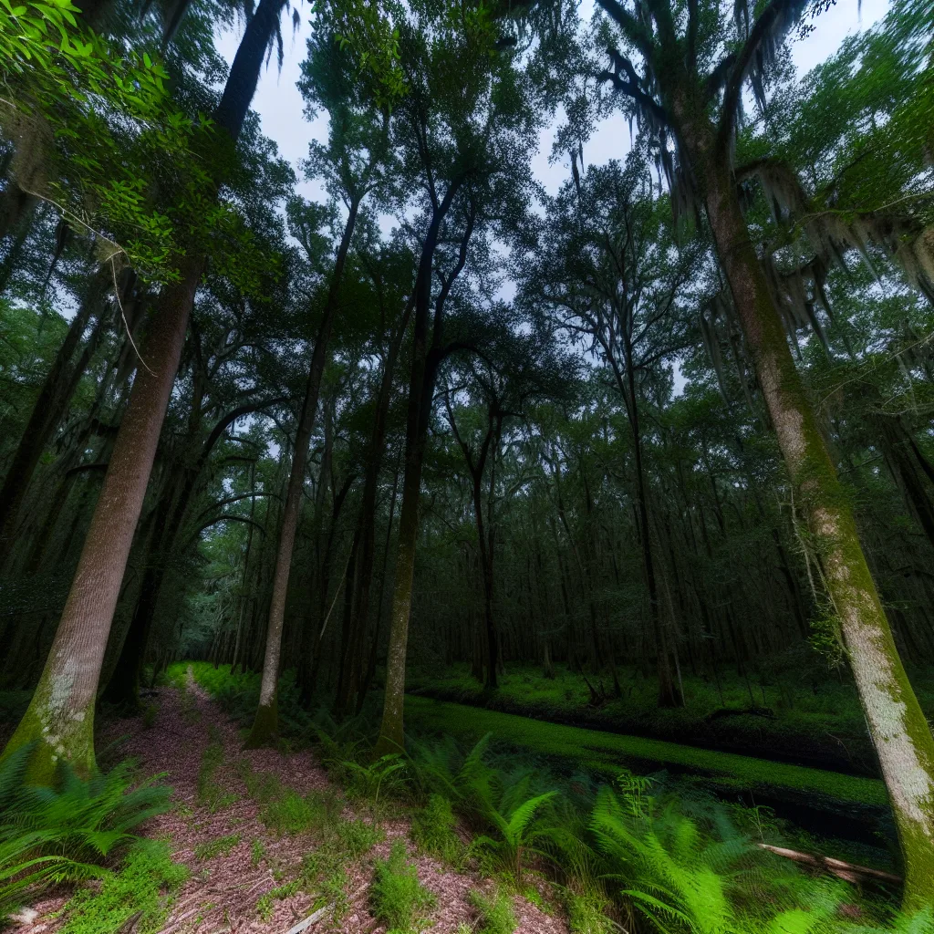 Wooded forest parcel in Louisiana