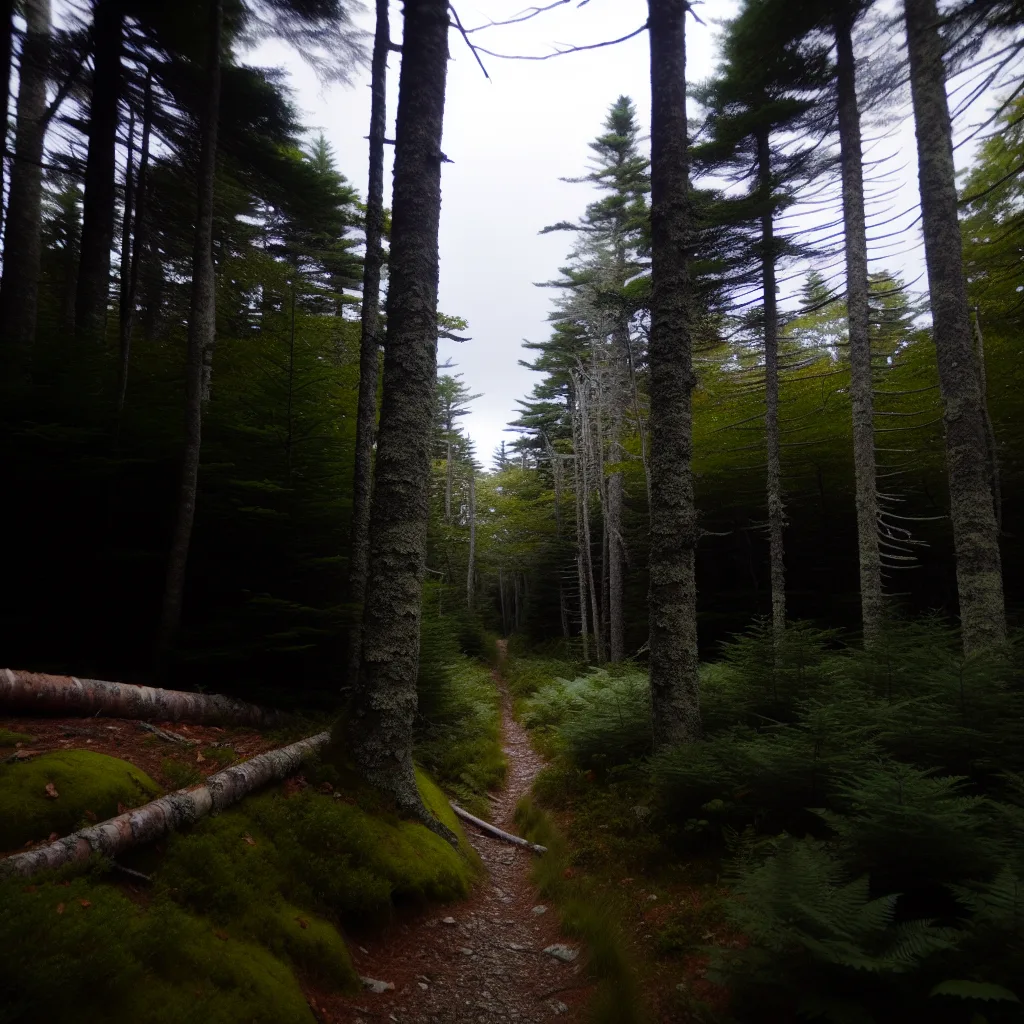 Wooded forest parcel in New Hampshire