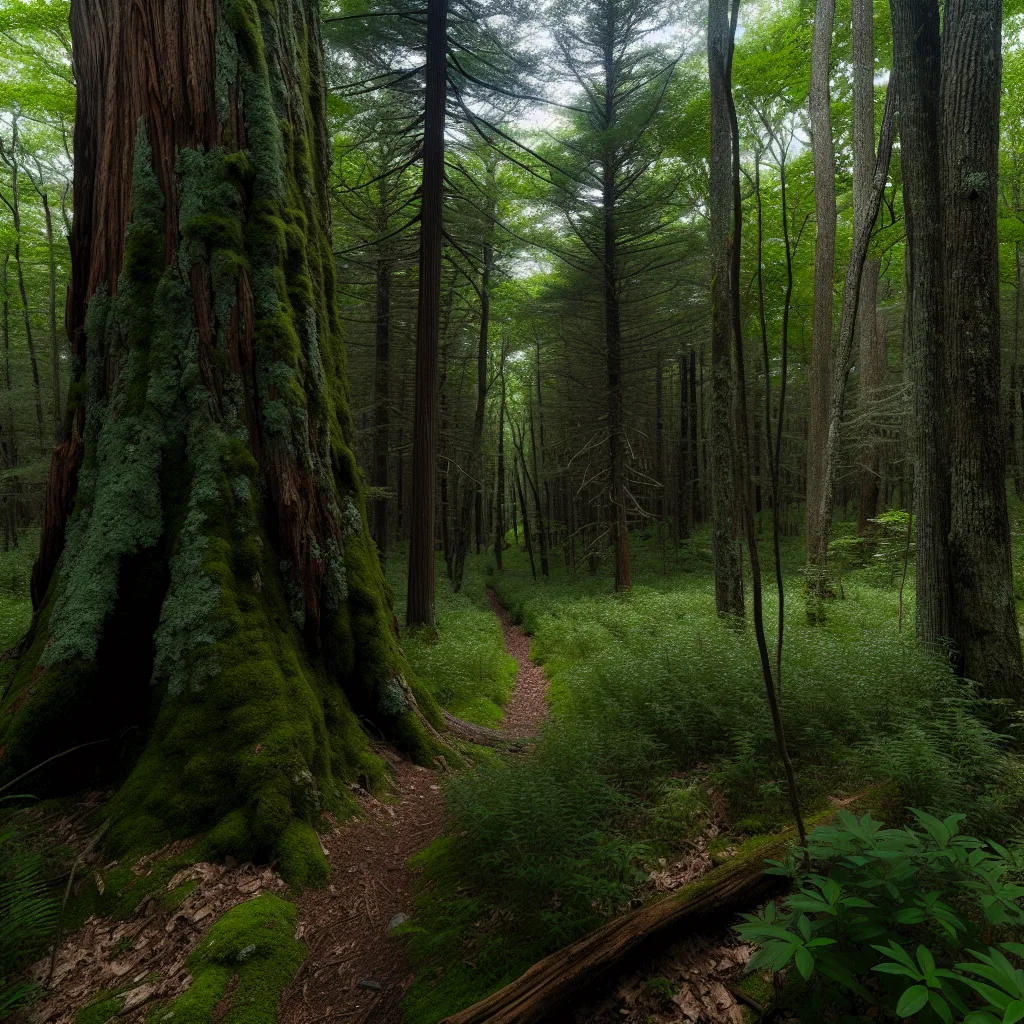 Wooded forest parcel in New York
