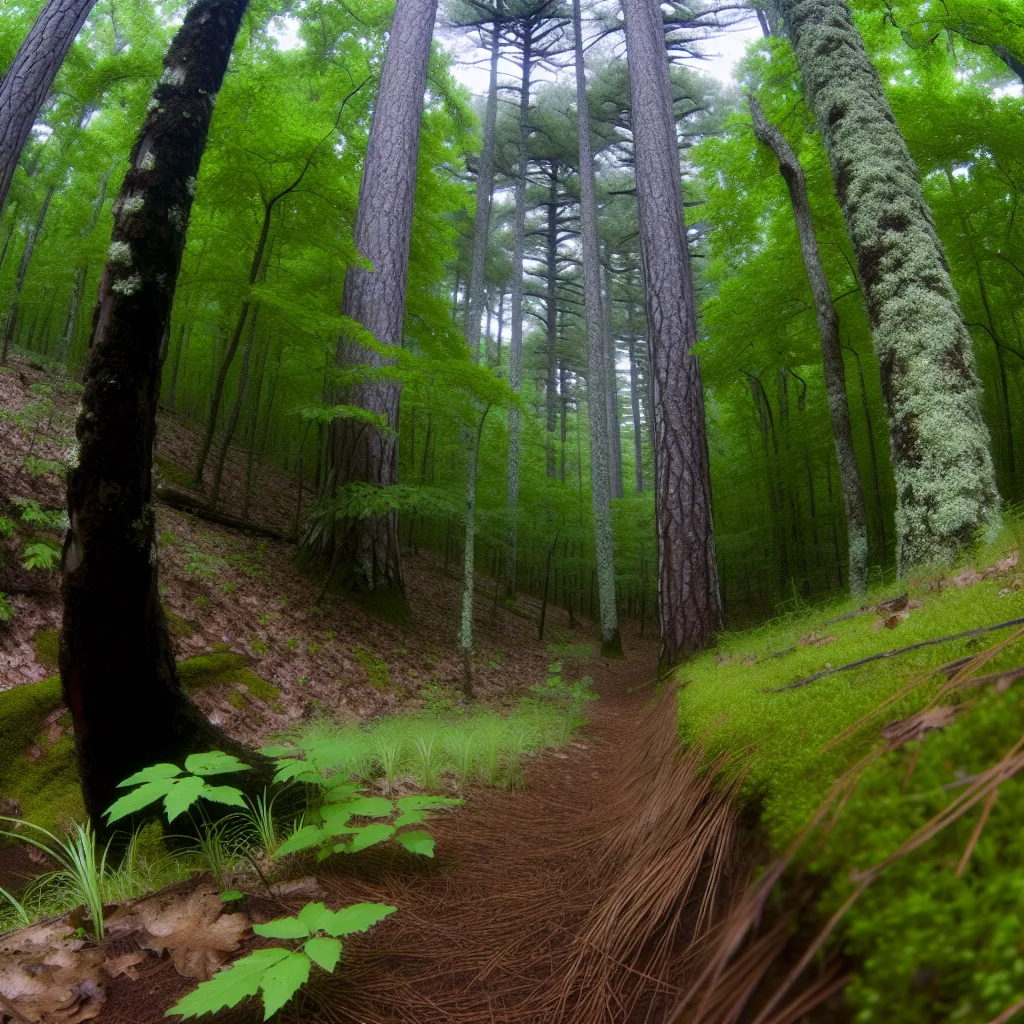 Wooded forest parcel in Oklahoma