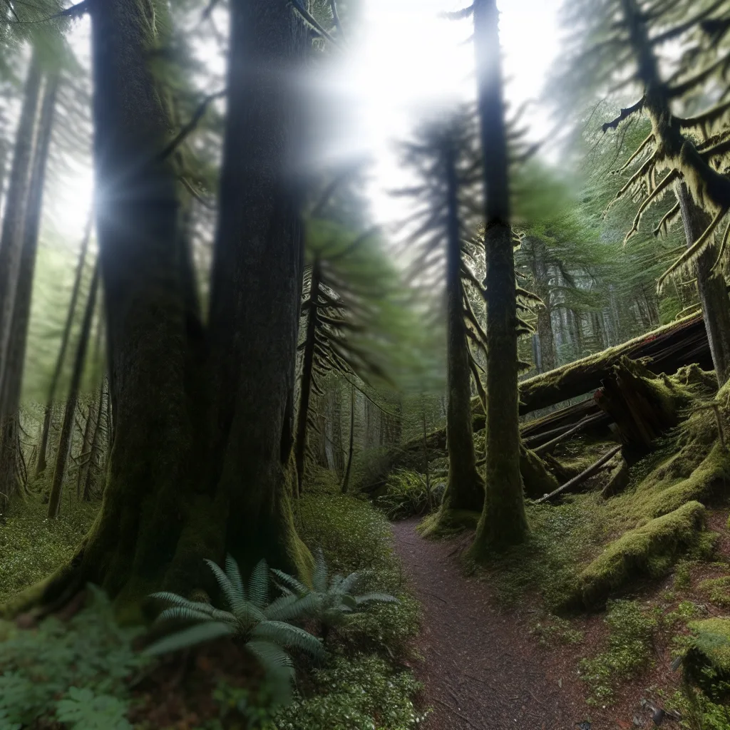 Wooded forest parcel in Oregon