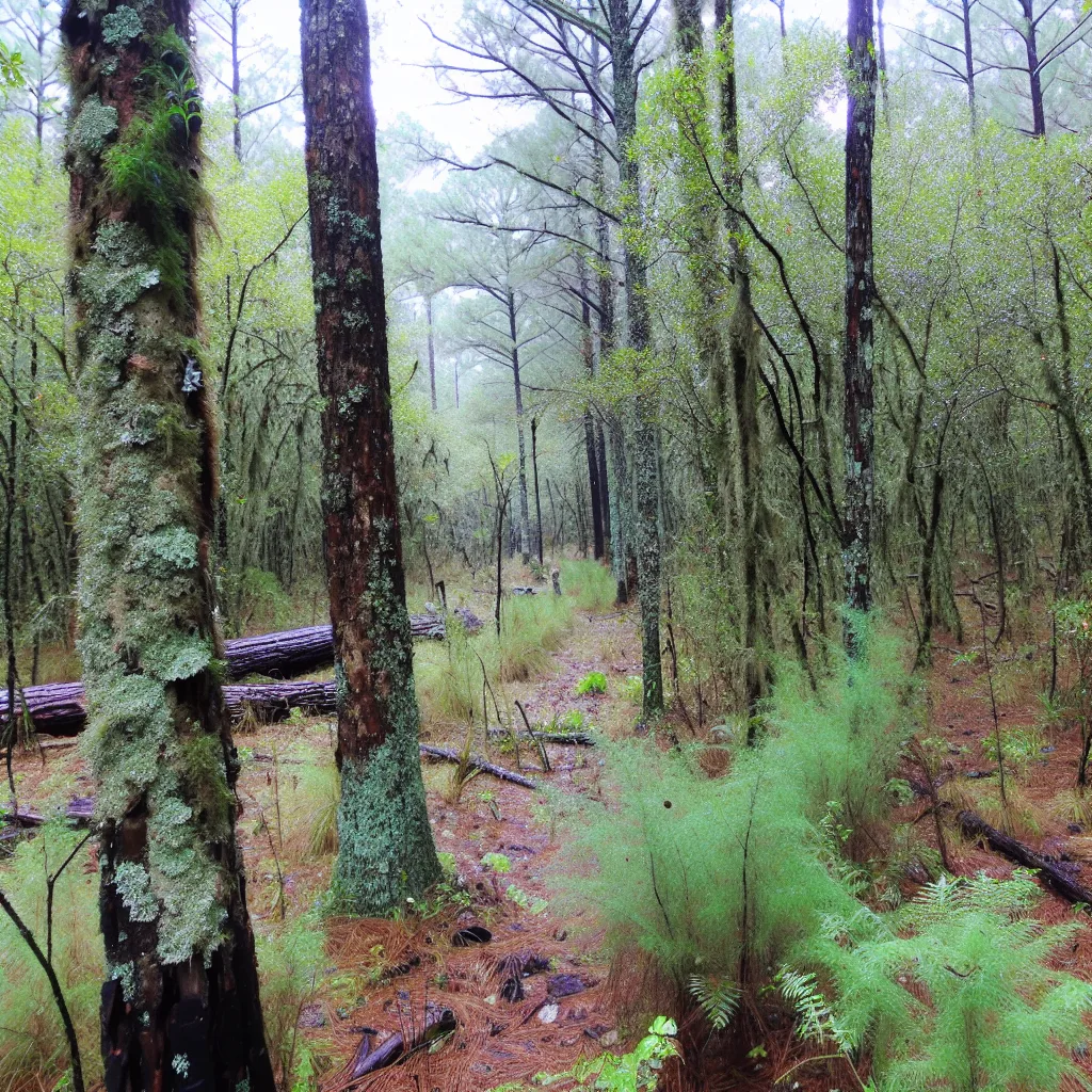 Wooded forest parcel in Texas