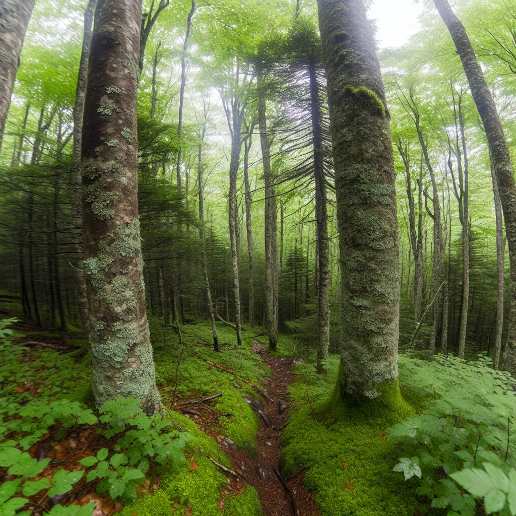 Wooded forest parcel in Vermont