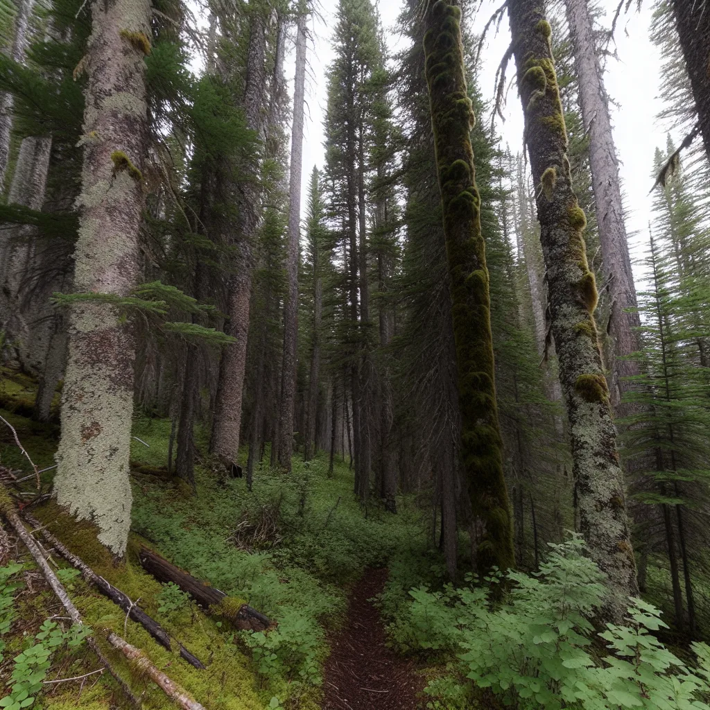 Wooded forest parcel in Wyoming