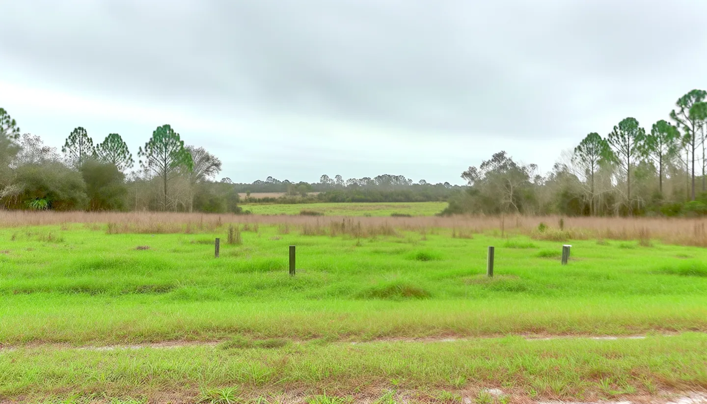 Vacant land parcel in Lee County