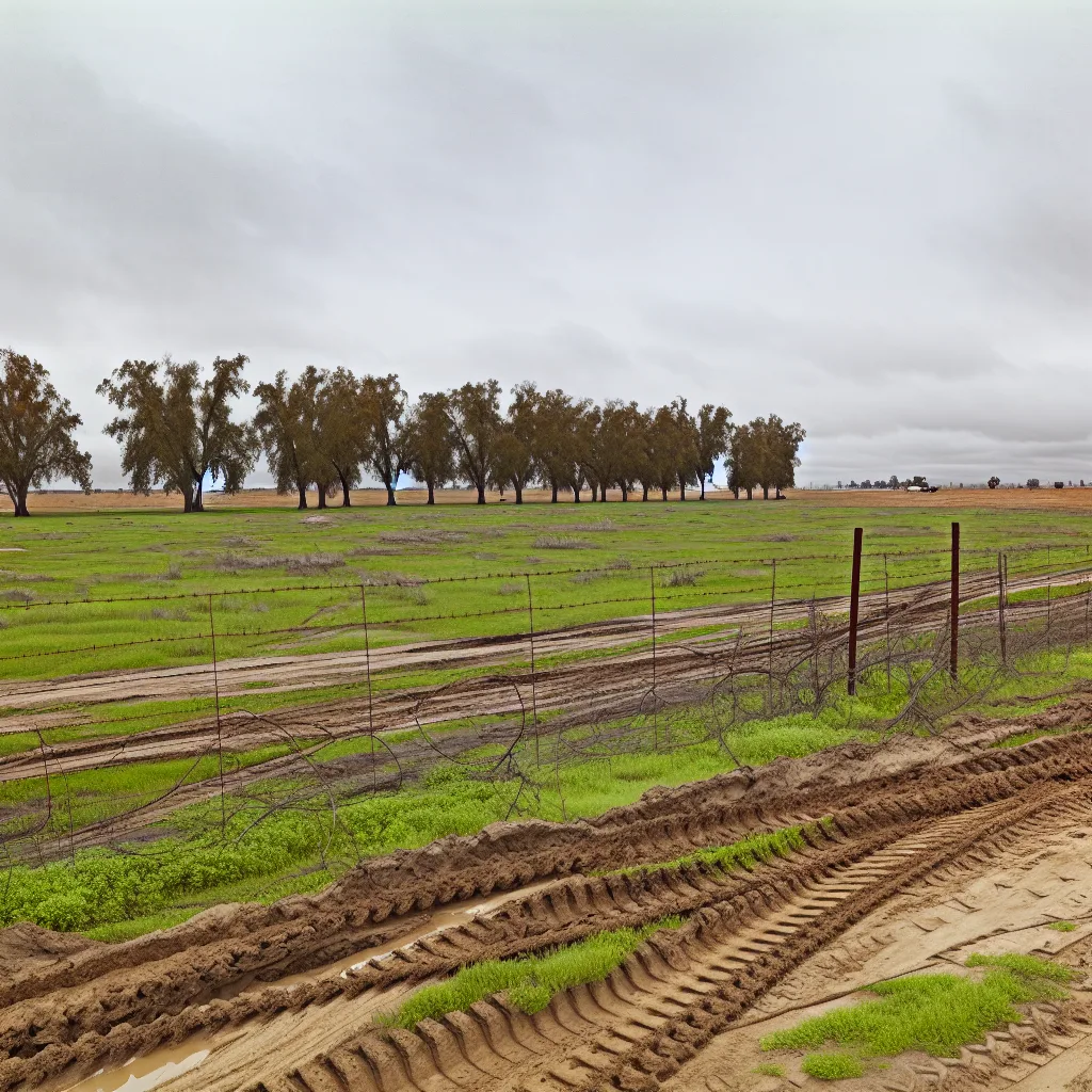 Rural acreage with open grassland in Riverside County, California
