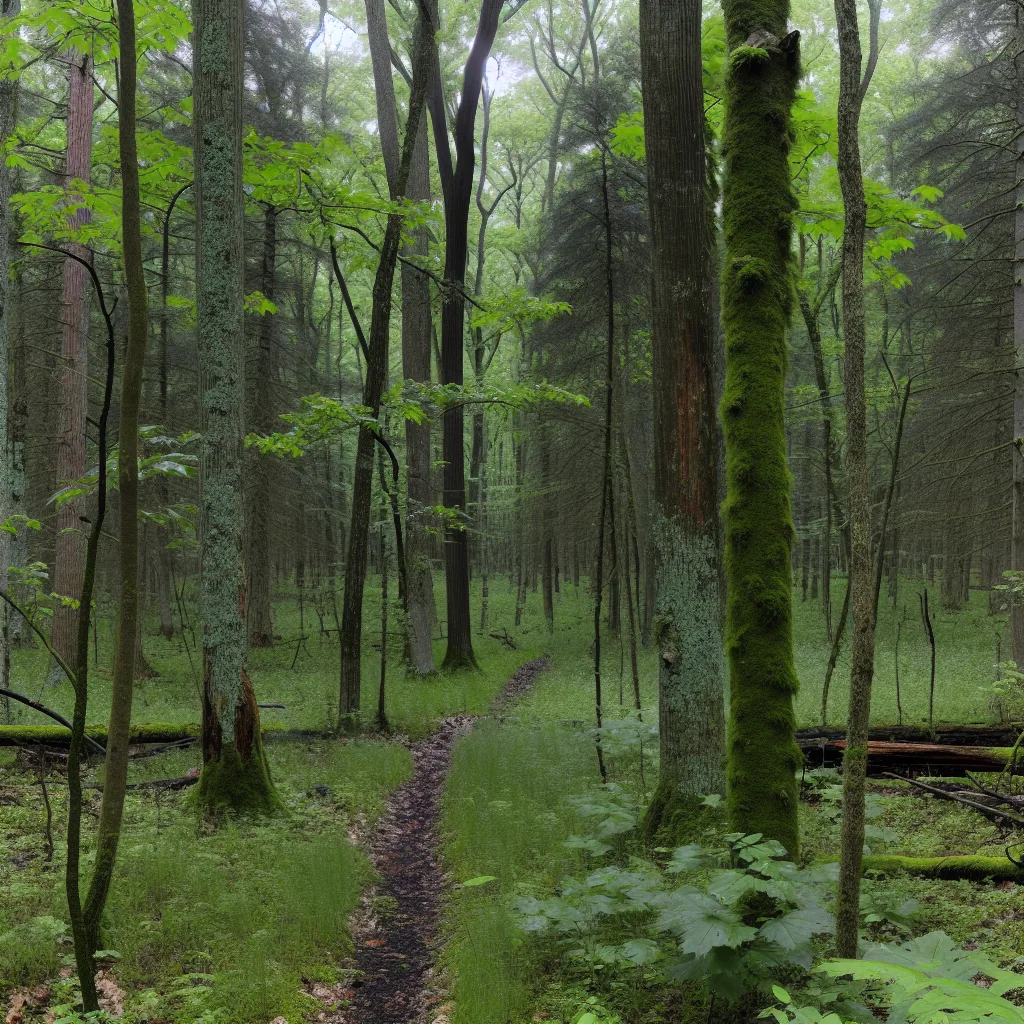 Wooded forest parcel in Cook County, Illinois