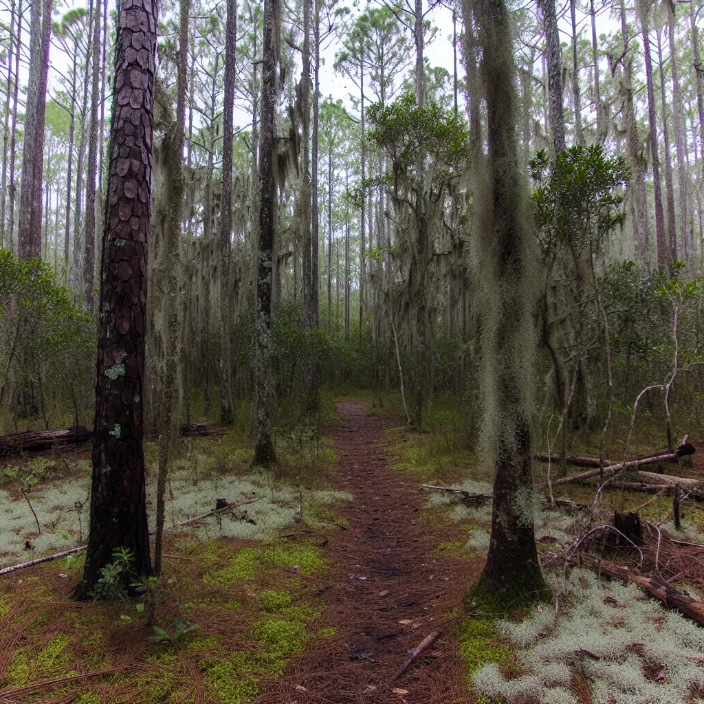 Wooded forest parcel in Lee County, Florida